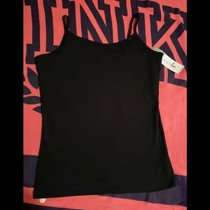 NWT Just Be cami tank plus with adjustable straps
